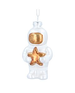Gisela Graham Spaceman with Star Tree Decoration